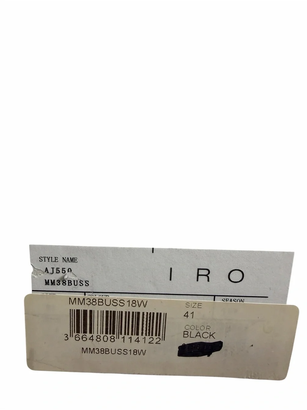 IRO new box